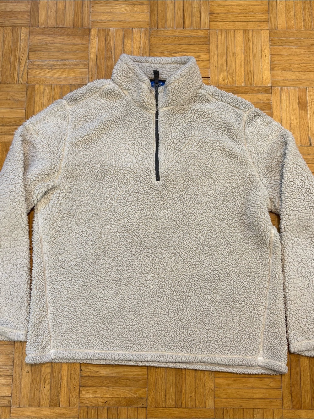 Chubbies Fresh Powder Hi Pile Fleece Quarter Zip Pullover